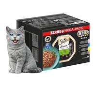 SHEBA Nourriture Humide Multipack Mega Pack Sauce Collection Fine diversité certifiée MSC 32 x 85 g