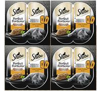 Sheba Perfect Portions - Nourriture Humide pour Chat dans Un Bol - Pâté élégante à la Dinde délicate - 24 x 75 g