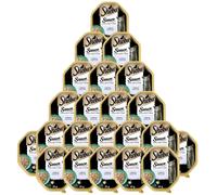 SHEBA Sauce Collection barquette 22x85g - aliment humide complet pour chats adultes, morceaux de veau, en sauce