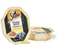 Sheba Sauce Collection en Sauce, Nourriture pour Chat avec Dinde, Poulet et légumes - 22 bacs de 85 g, Total 1870 g