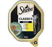 Sheba Schale Classics avec Veau & Poulet 85gx22