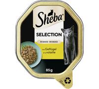 Sheba Sélection de bols en sauce avec morceaux de volaille 85gx22