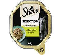 Sheba Sélection de ragoût en sauce morceaux de lapin 85gx22