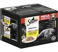 Sheba Select Slices in Gravy – Saveurs mixtes volaille, poulet & dinde – 32 x 85 g