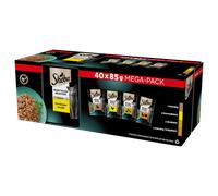 SHEBA Selection Select Slices Saveurs Volaille sachets 40x85g