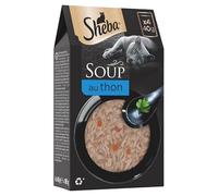 Animals Soupe Sachets Fraîcheur aux filets de thon pour chat Lot de 4 x 40 g
