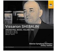 Shebalin: Orchestral Music 2 [Siberian Symphony Orchestra; Dmitry Vasiliev] [Toccata Classics: Tocc 0164]