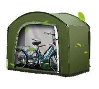 Shéder De Rapport De Moto-Motos - Tente À Vélos en Tissu Oxford Durable, Couvercle À Fermeture Éclair, Hangar Pliable, Organisateur De Configuration Facile | Rangement Extérieur Compact Pour Les Outil
