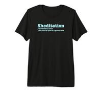 SHEDITATION Cadeaux drôles d’Attribution d’Amant de Hangar T-Shirt Haut de Gamme