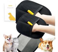 Shedly Sweep Pro - Une maison plus propre en un seul geste, gants d'épilation d'animaux, gants électrostatiques double face réutilisables pour poils d'animaux (2 pièces, B)