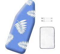 SheeChung Housse de Mini Planche à Repasser de 31,8 x 81,3 cm - 100% Coton et Rembourrage Extra épais, résiste aux brûlures et aux Taches, pour Les Petites Tables à Repasser (Planche à Repasser Non