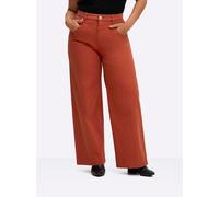 SHEEGO Jean 'Ella' rouge rouille, Taille 47-48
