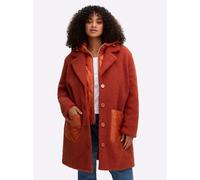 SHEEGO Manteau mi-saison rouge rouille, Taille 6XL