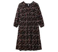 SHEEGO Robe-chemise marron / rouge / noir / blanc, Taille 48