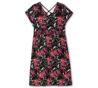 SHEEGO Robe orange / rouge / noir / blanc, Taille 46