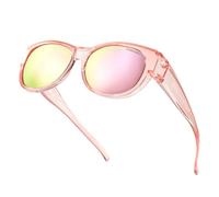 SHEEN KELLY Fit Over Sunglasses - Lunette de Soleil Polarisé Enveloppantes Femmes sur des Lunettes de vue Conduite