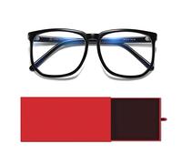 SHEEN KELLY Lunettes Anti Lumière Bleue Large Monture Femmes Hommes Carré TR90 Ultra Léger Gaming d'Ordinateur Anti fatigue Oculaire Filtre UV400 Écran