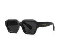 SHEEN KELLY Lunettes de soleil surdimensionnées à la mode femmes hommes cadre irrégulier coloré à la mode
