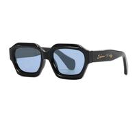 SHEEN KELLY Lunettes de soleil surdimensionnées à la mode femmes hommes cadre irrégulier coloré à la mode