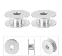 Sheens 100pcs bobines de Machine à Coudre, Ensemble de canette en métal Machines à Coudre Accessoires de Remplacement Machines à Coudre industrielles à lit Plat
