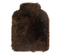 Sheep Dreams Bouillotte, 2 l, housse en peau d'agneau, élégante, douce et sûre, le cadeau parfait pour les jours froids, les tensions et les moments de bien-être, tannage naturel et certifié sûr