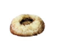 Sheep Dreams Lit pour chien et chat en peau d'agneau - Douillet, de qualité supérieure et confortable | 100 % laine mérinos naturelle | Avec brosse d'entretien et instructions (français non garanti) |