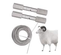 Sheep Horn Wire Saw - Stainless Steel 14m | Cutting String Saw With Handles | Cattle Horn Sawing Tool For Garden Picnics Yard Hiking Camping Garden Trimming Outdoor Manual Use