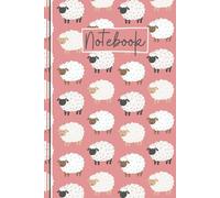 Sheep Notebook: Cute Sheep Lined Journal, The Perfect Novelty Sheep Gift for Anyone Who Loves Sheep, Lambs & Farm Animals - Soft Pink