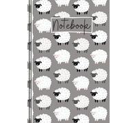 Sheep Notebook: Cute Sheep Lined Journal, The Perfect Novelty Sheep Gift for Anyone Who Loves Sheep, Lambs & Farm Animals - Natural