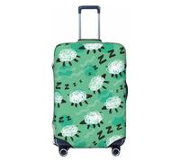 Sheep Zzz Housse de protection élastique pour valise 45,7 à 81,3 cm, Noir/blanc, X-Large