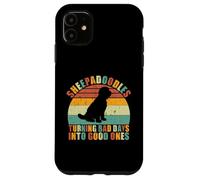Sheepadoodles transformant Les Mauvais Jours en Bons Sheepadoodle Coque pour iPhone 11