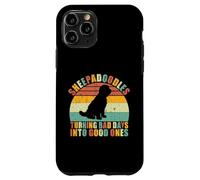Sheepadoodles transformant Les Mauvais Jours en Bons Sheepadoodle Coque pour iPhone 11 Pro