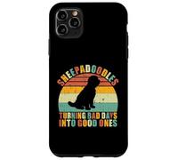 Sheepadoodles transformant Les Mauvais Jours en Bons Sheepadoodle Coque pour iPhone 11 Pro Max