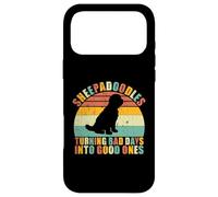 Sheepadoodles transformant Les Mauvais Jours en Bons Sheepadoodle Coque pour iPhone 17 Pro Max