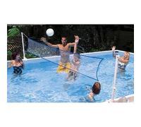 Sheepmania INTEX 18952U Grille de volley-ball + Set de balles de piscine rectangulaires