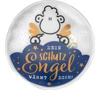 Sheepworld 51149 Chauffe-Mains Rond Motif Ange Gardien | Diamètre 9 cm Chauffe-Mains Rond dans Une boîte Cadeau | Cadeau d'hiver, Noël