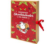 Sheepworld 51182 Calendrier de l'Avent pour femme avec 12 paires de chaussettes pressées individuellement en 24 paquets, taille 36-40 | Cadeau amusant, Noël