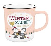 Sheepworld 51225 Tasse XL motif magie d'hiver | Grande tasse à café en porcelaine, 52 cl, tasse avec motif imprimé coloré | Cadeau de Noël, Nouvel An, calendrier de l'Avent