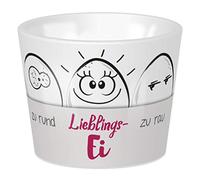 Sheepworld, Gruss und Co - 45379 - Eierbecher, Schaf, Lieblings - Ei, 4cm x 5cm, Porzellan, spülmaschinengeeignet