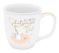 Sheepworld Tasse motif ange | Petite tasse à café avec inscription en allemand en porcelaine, 32 cl | Cadeau de Noël, Nouvel An, calendrier de l'Avent | 75165