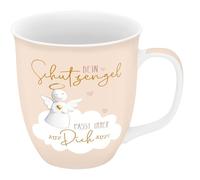 Sheepworld Tasse motif ange | Tasse à café en porcelaine, 40 cl, hauteur 10 cm, diamètre 9 cm, cadeau de Noël, Nouvel An, calendrier de l'Avent | 75166