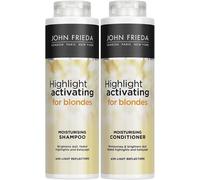 Sheer Blonde Highlight Shampooing Hydratant Et Après-Shampoing Hydratant Duo Value Bundle Pour Cheveux Blonds Traités Naturaland 2 X 500 Ml[Z2252]
