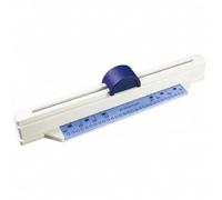 SheerFaring Perforateur à 30 Résistant Perforatrice à 30 Pratique Perforateur Guide D'alignement pr Étudian, École, Loisirs Créatifs, Bleu