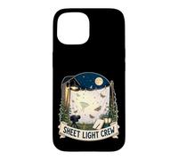 Sheet Light Crew Papillons de Nuit Jardin Observation Coque pour iPhone 15