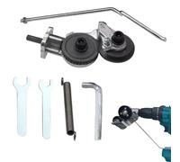 Sheet Metal Drill Attachment, Electric Portable Cutter, HVAC Repair Tool