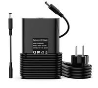 Shefor 65W Chargeur Ordinateur Portable Compatible avec Dell Inspiron 11 13 14 15 17 3000 5000 7000 3593 3793 3505 3511 5593 5559 5570 Latitude 3510 3410 3520 3420 Vostro 5590 XPS 11 12 13 HA65NS5-00
