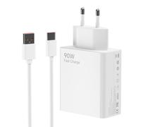 Shefor 90W Chargeur Rapide Compatible avec Xiaomi 15 Ultra 15 Pro 14T 14 13T 13 Ultra 13 Lite Pad 7 POCO X7 X6 M7 F7 F6 F5 F4, Redmi Note 14 13 12 11 Pro avec câble 1M