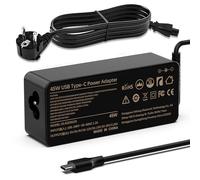 Shefor Chargeur 45 W USB C Ordinateur Portable 20 V 2,25 A Compatible avec Lenovo Thinkpad/Yoga, HP Spectre/Envy X2, Dell XPS 13 15, Acer Spin, ASUS, Samsung, ADLX45YAC3A ADLX45YLC3A Alimentation