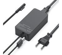 shefor Chargeur Surface 44W 15V 2.58A Chargeur Surface Pro Alimentation Adaptateur pour Microsoft Surface Pro 7/6/5/4/3/X Surface Laptop 3/2/1 Surface Go/Book Windows Surface Charger avec Port USB