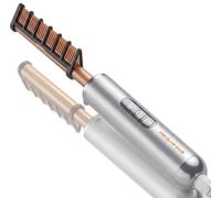 SHEGLAM Fer à Lisser Anti-Brûlure - Lisseur Isolé avec Revêtement Gloss Pro™, Chauffage Rapide 30s, 5 Niveaux de Température, Affichage LCD, Tension Universelle pour Cheveux Type 3-4